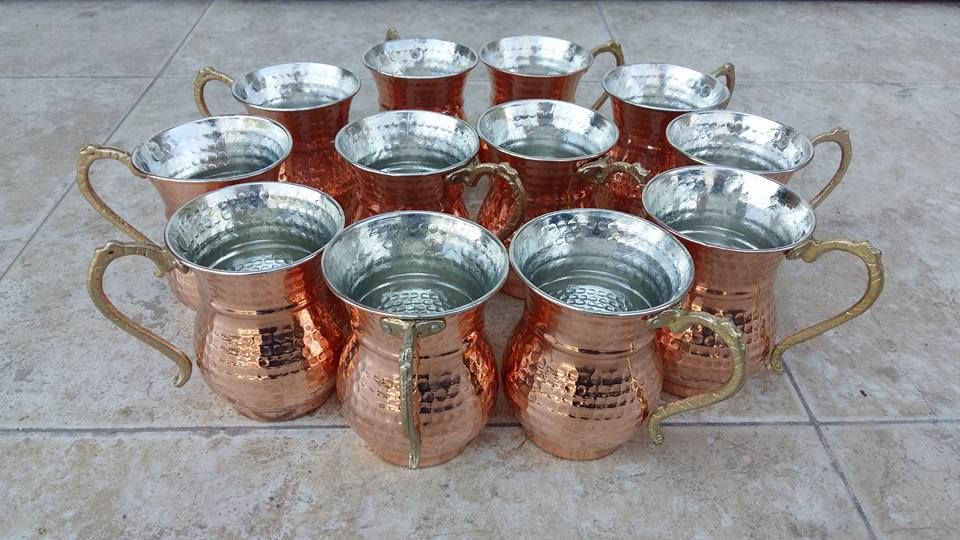 Медни чаши за айрян гр. Кърджали Център • OLX.bg