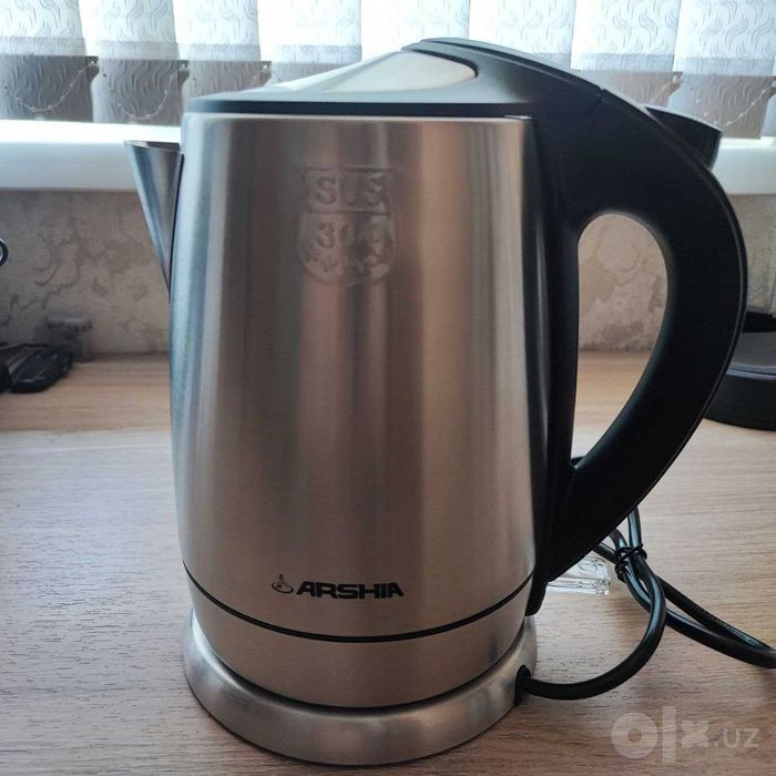 Продам электрочайник из нержавеющей стали ARSHIA AS-6032
