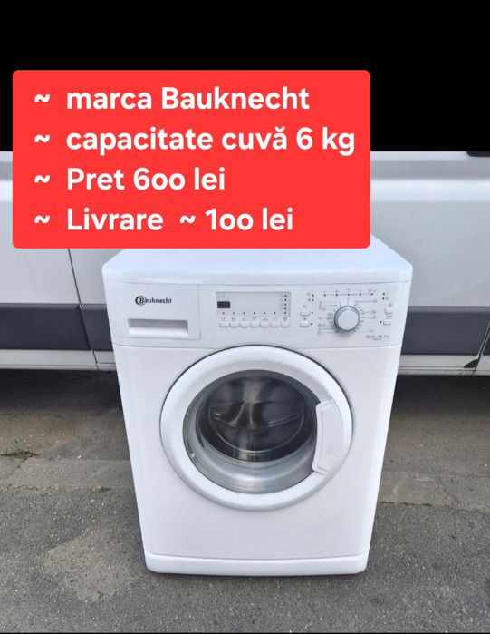 Masini de spalat rufe automate import Germania.  C360