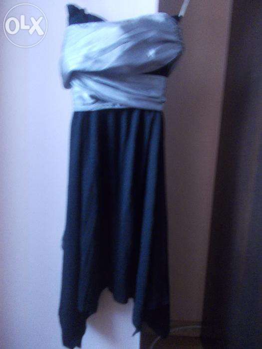 fusta neagra cu talie inalta si centura inclusa