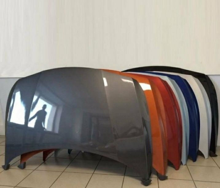 Капот в цвет Лада приора