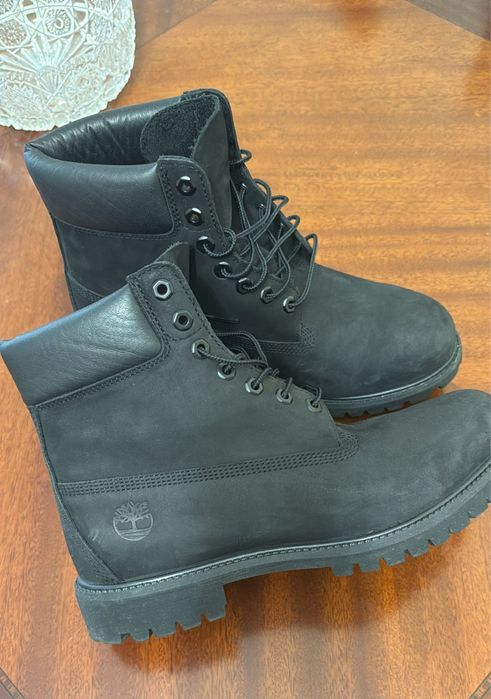 Ботинки Timberland черные оригинал