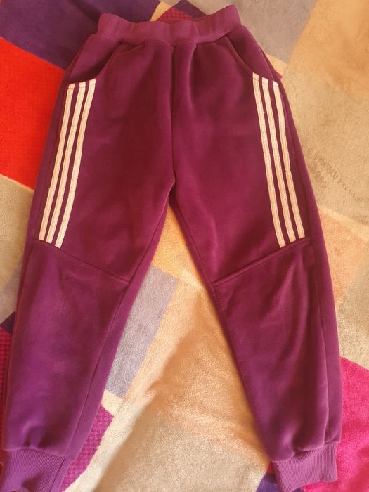 Спортивная двойка для девочек материал плотный велюр