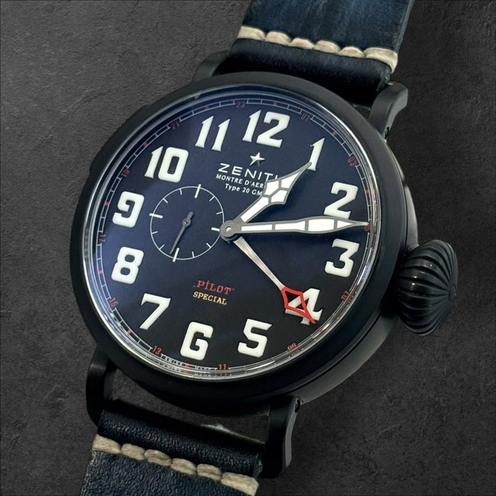 Zenith Montre d’Aéronef Type 20 GMT Pilot Special – Limited Edition (382 / 500) мъжки часовник