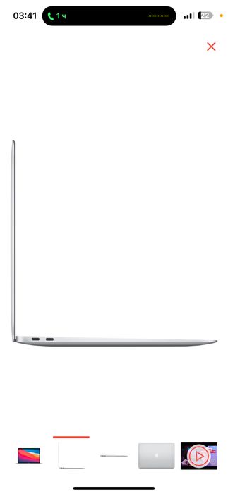 Mac book Air 13  256 g