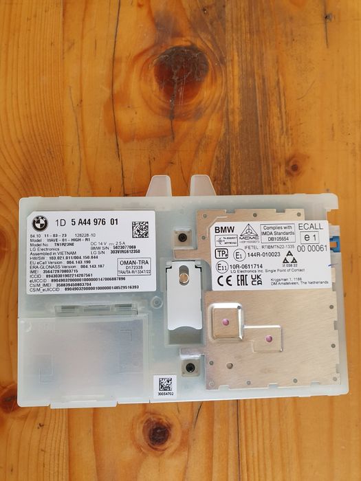 ATM/TCB/GPS 5G Telematic NOU Bmw G20 G21 G60 G70 G05 G06 G07