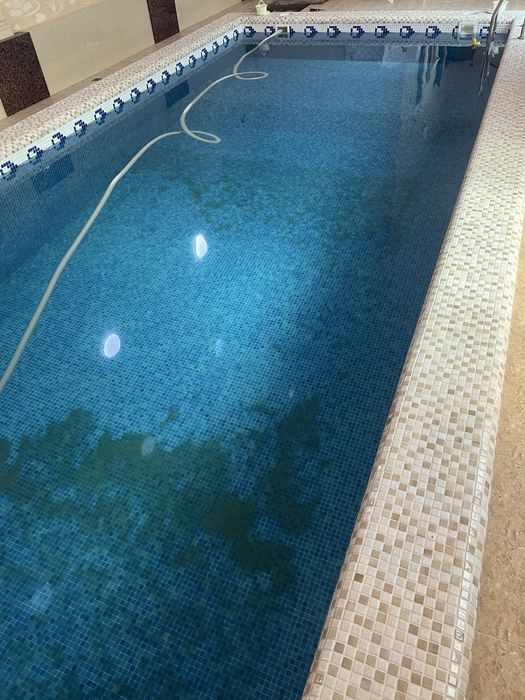 Мойка бассейнов и реставрация замена песка