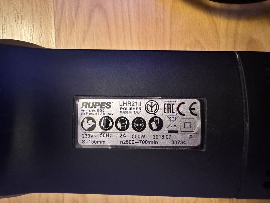 Rupes LHR21 Mark 2 - masina polish profesionala