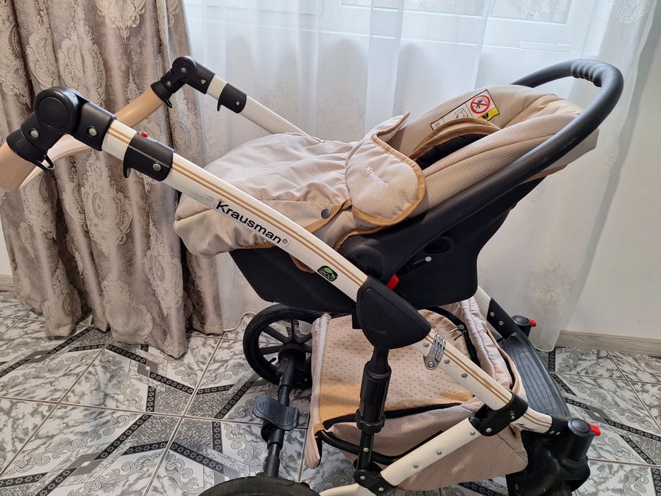 Krausman – Carucior 3 in 1 Poema Beige