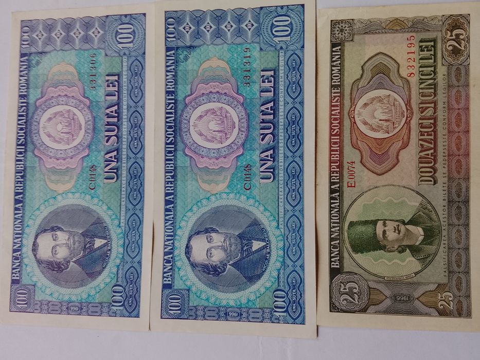 Diferite bancnote vechi