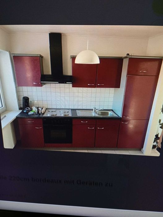 Mobila de bucatarie cu toate electrocasnicele