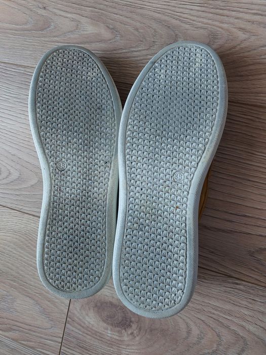 Pantofi mocasini piele întoarsă, marime 38