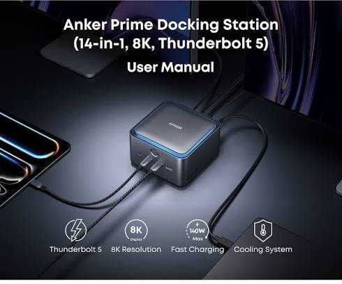 Anker Prime Docking Station 14-in-1 Thunderbolt 5 / Док-станция