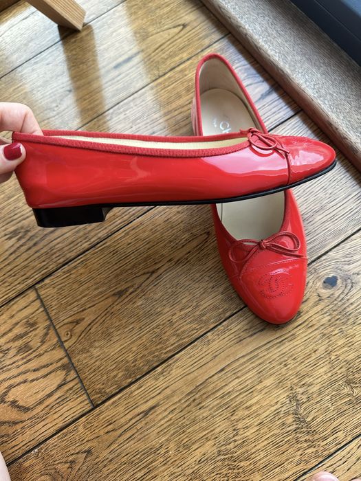 Balerini autentici Chanel 37,5 piele