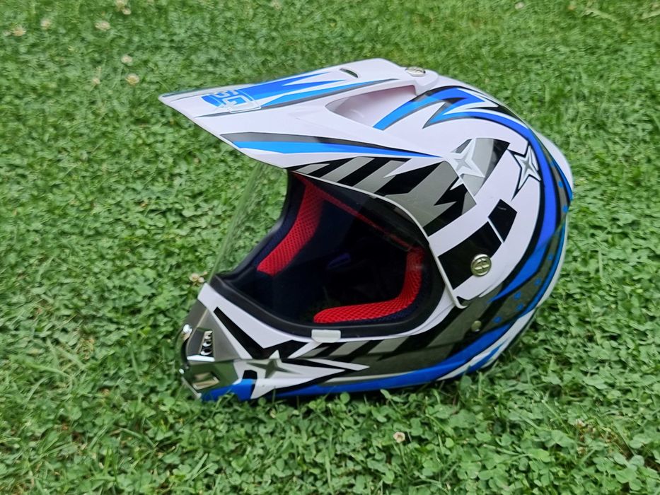 Casca Moto, ATV, enduro, trotineta, cu viziera, marimea M