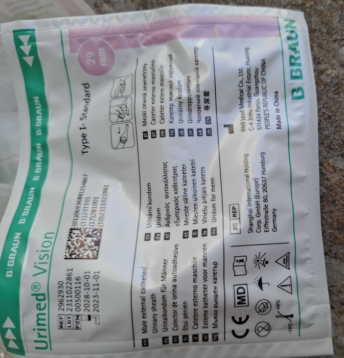 Vand condoame urinare BRAUN