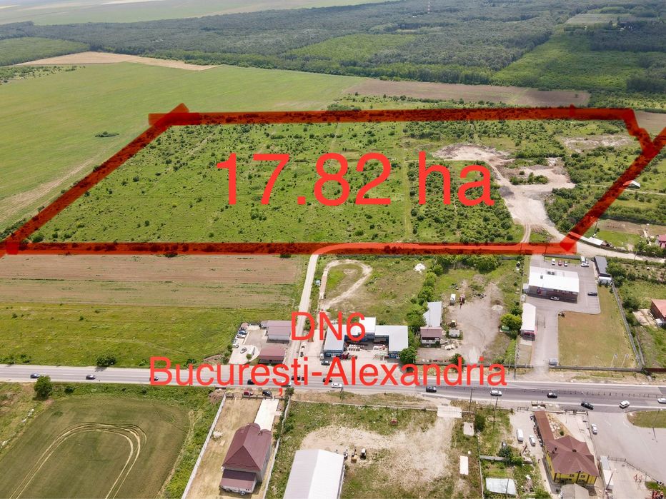 Teren Intravilan 17.82 ha Ghimpati/Giurgiu