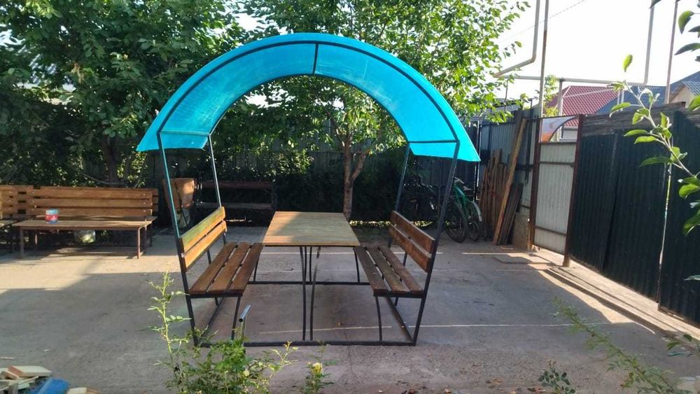 Беседка и курилка в грэсе, предназначено для частного дома