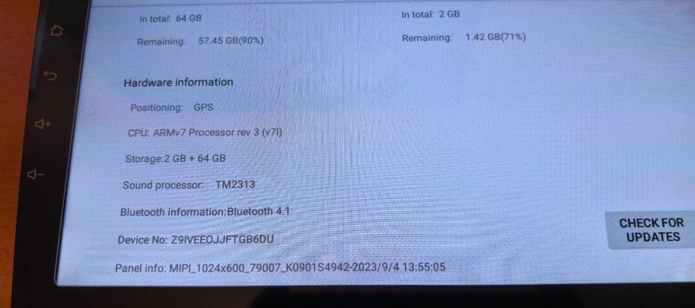 Универсална Android мултимедия за автомобил 9"