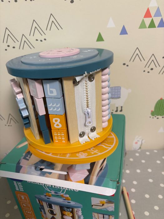 11 в 1 Интерактивен Монтесори куб