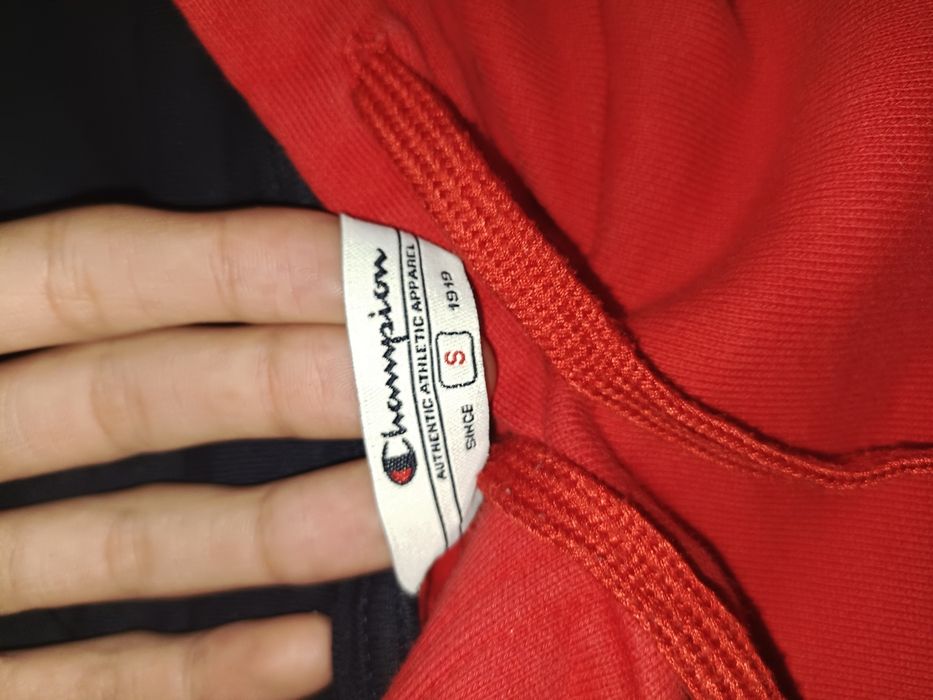 Худи Champion красный