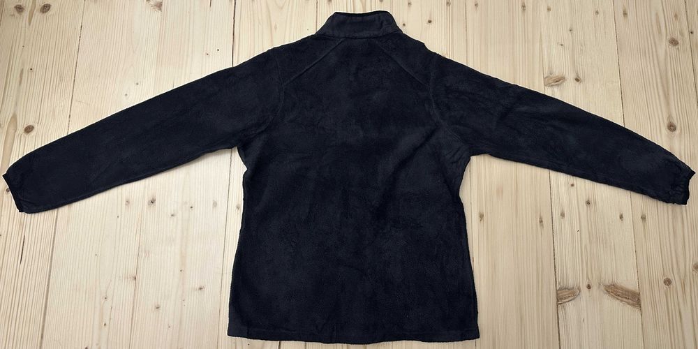 Polar Columbia Snap-Up – Negru – Mărimea M – Material Fleece Dens – Stare Impecabilă – Ideal Outdoor