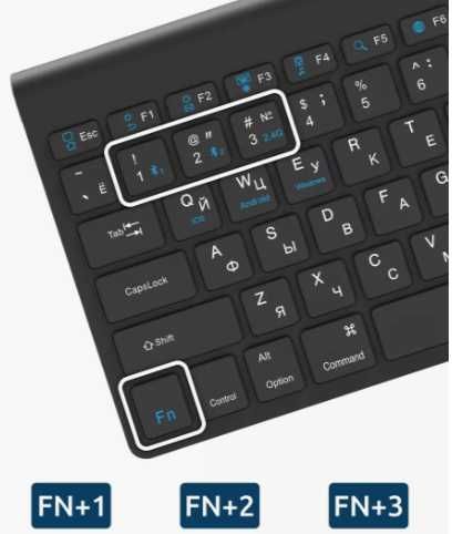Клавиатура мини беспроводная Bluetooth 2в1 есть доставка