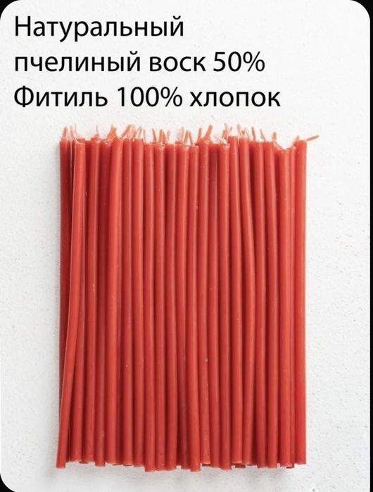 Свечи восковые 40, 140, программные свечи и другое