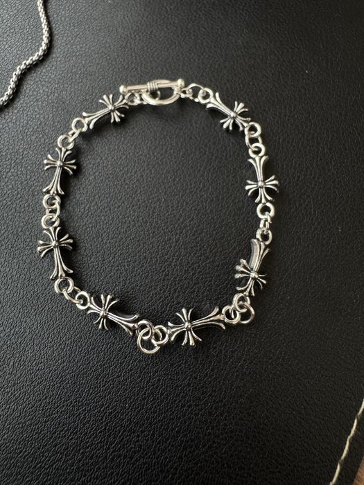 Set Chrome Hearts Doua Bratari Dice & Cross
