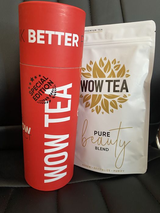 WOW Tea pure beauty и бутилка за чай