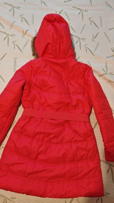 Топло червено зимно яке Lc Waikiki