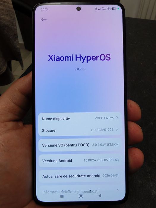 Xiaomi POCO F6 PRO 512gb video 8k full box