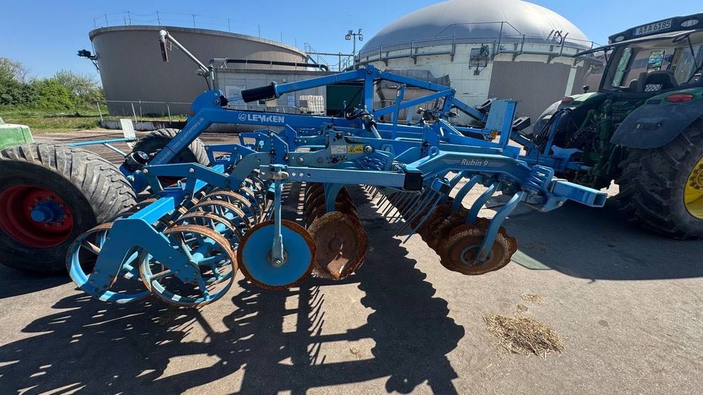 Lemken Rubin 9. Diskabarana Case Puma, John Deere, Claas Arion tortadi