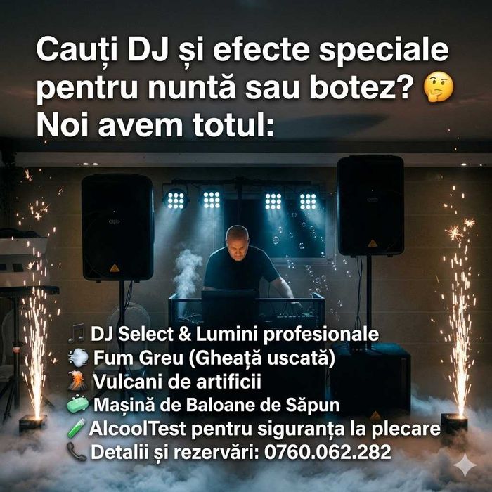 DJ 999 lei Botez Majorat Cununie Nunta 1299 lei