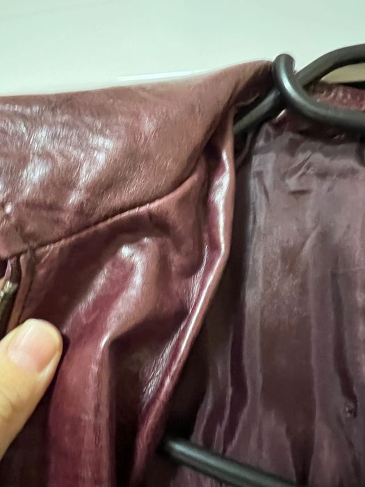 Pardesiu piele Mango