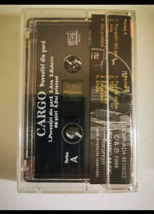 Casete Cargo 3 buc  De colectie