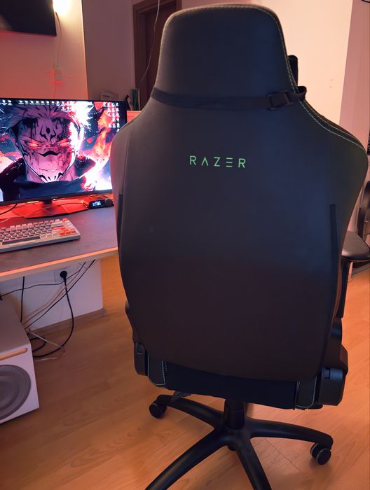 Scaun birou gaming Razer Iskur V2 XL black leather reglabil