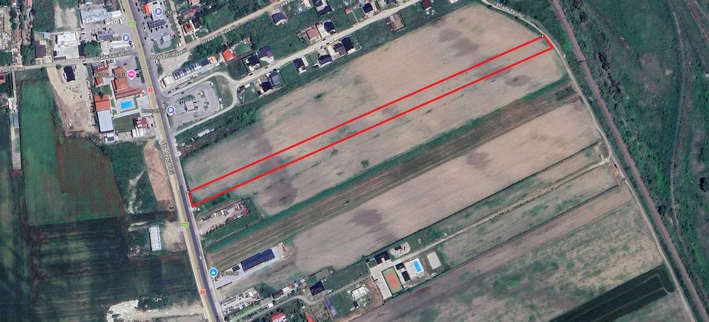 Teren intravilan si extravilan Adjud la E85 - 7723mp