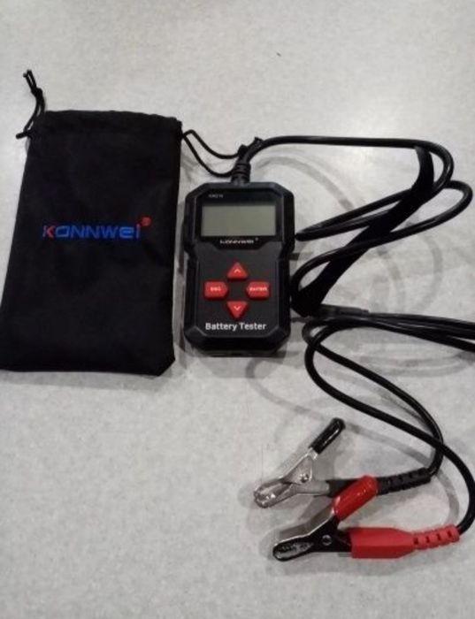 Тестер за акумулатор 12v / 24v проверка на акумулатор товарна вилка