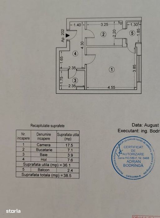 Garsoniera de vanzare Exigent Plaza faza 3