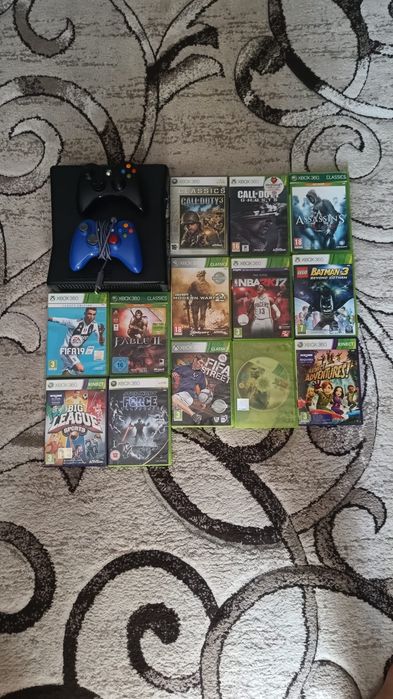 Consola xbox 360 cu 13 jocuri