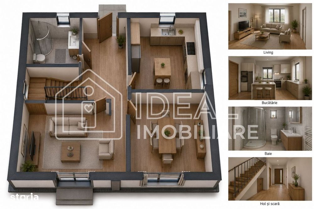 Duplex Premium cu 4 camere în Șelimbăr | 125 mp utili | 215 mp de tere