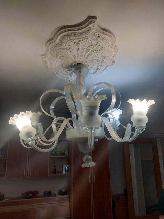 Lustra Candelabru sticla Curtea sticlarilor
