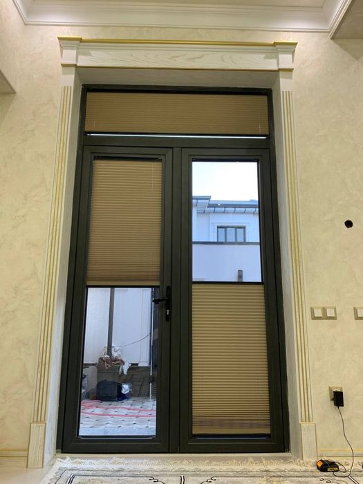 жалюзь jalyuzi parda plisse combo maskitni dikey jaluzi