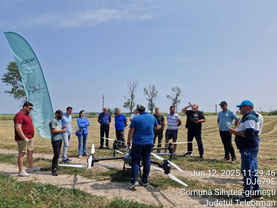 Prestari servicii cu drona agricola