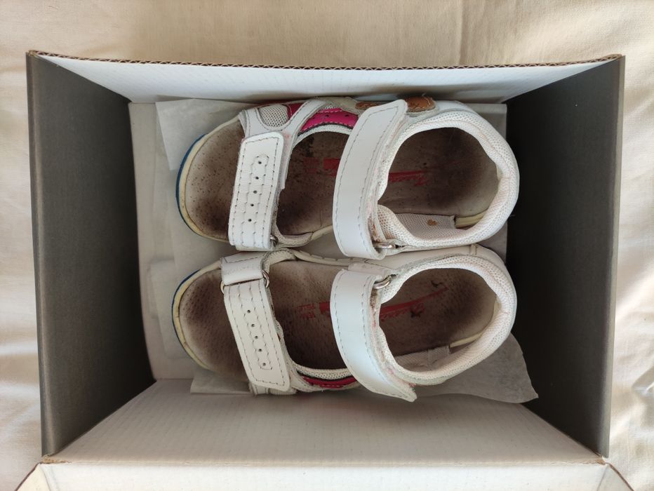 Детски сандалки от естествена кожа, български