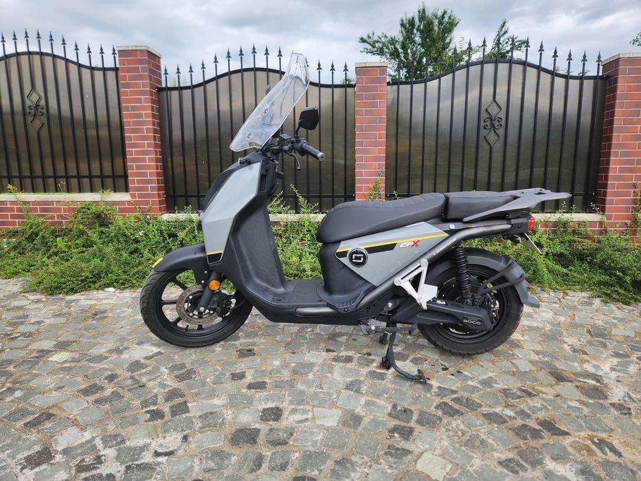 Super Soco CPX electric 2 acumulatori
