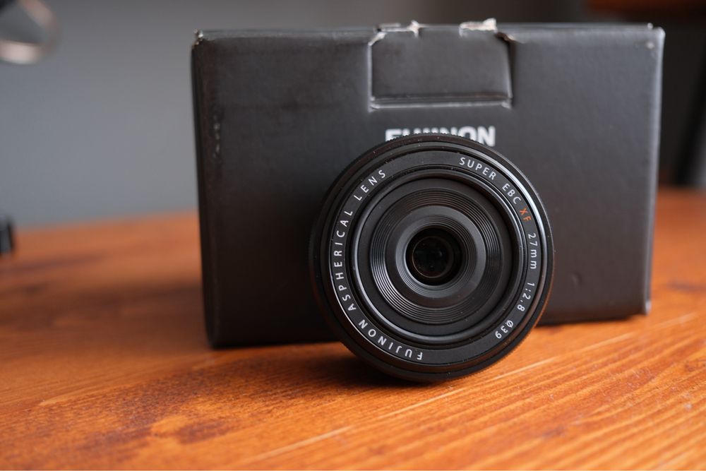 Vand obiectiv Fuji X-mount 27mm f/2.8 pancake