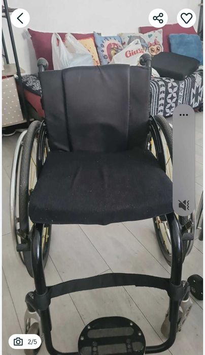 Scaun rulant activ cu freeweel