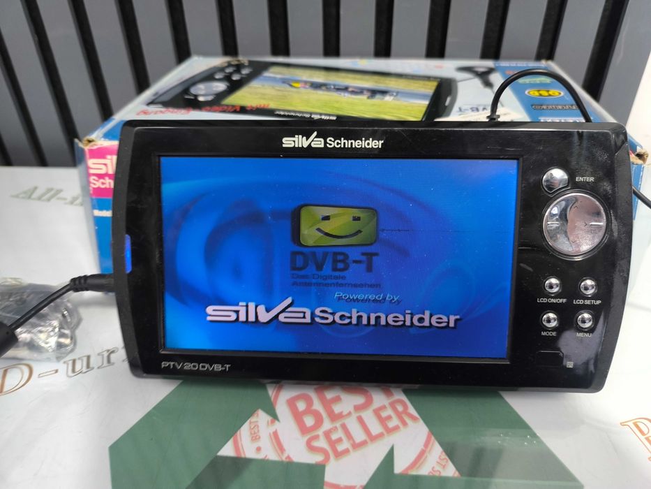 TV portabil Silva Schneider PTV 20 DVB-T 7 inch LCD baterie antena